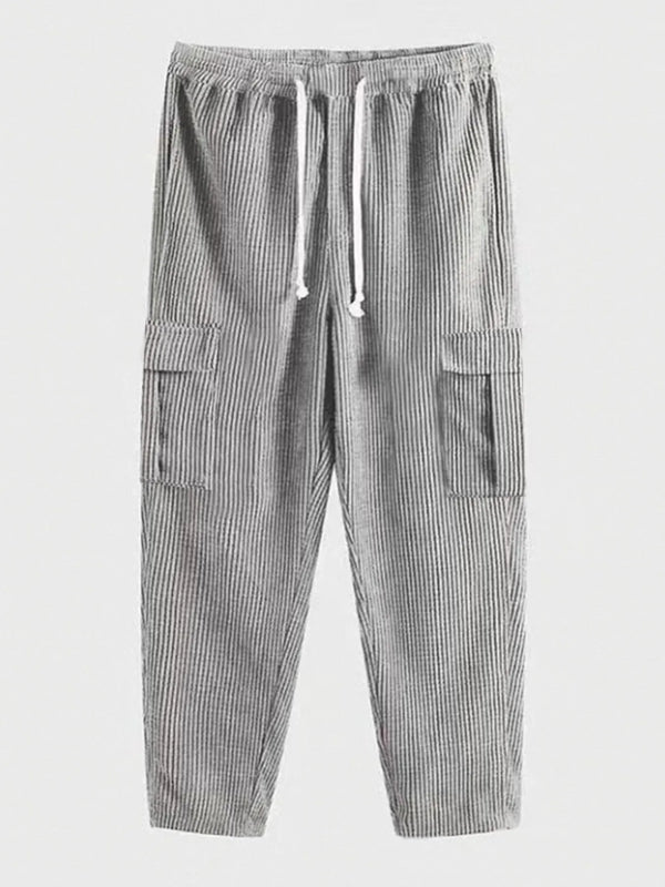 Men's Full Size Drawstring Jogger Pants Plus Size