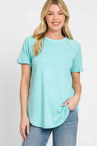 Zenana French Terry Washed Curved Hem Top 100100522581353 25 Affordable Fashion Under $100 Jerry's Apparel 