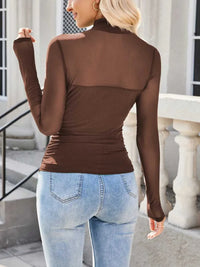 Lovelet Mock Neck Long Sleeve Top 100100702645890 33 Affordable Fashion Under $100 Jerry's Apparel 