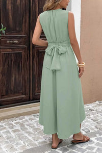 Sleeveless High-Low Hem A-Line Dress 100100859872614 42 Affordable Fashion Under $100 Jerry's Apparel 