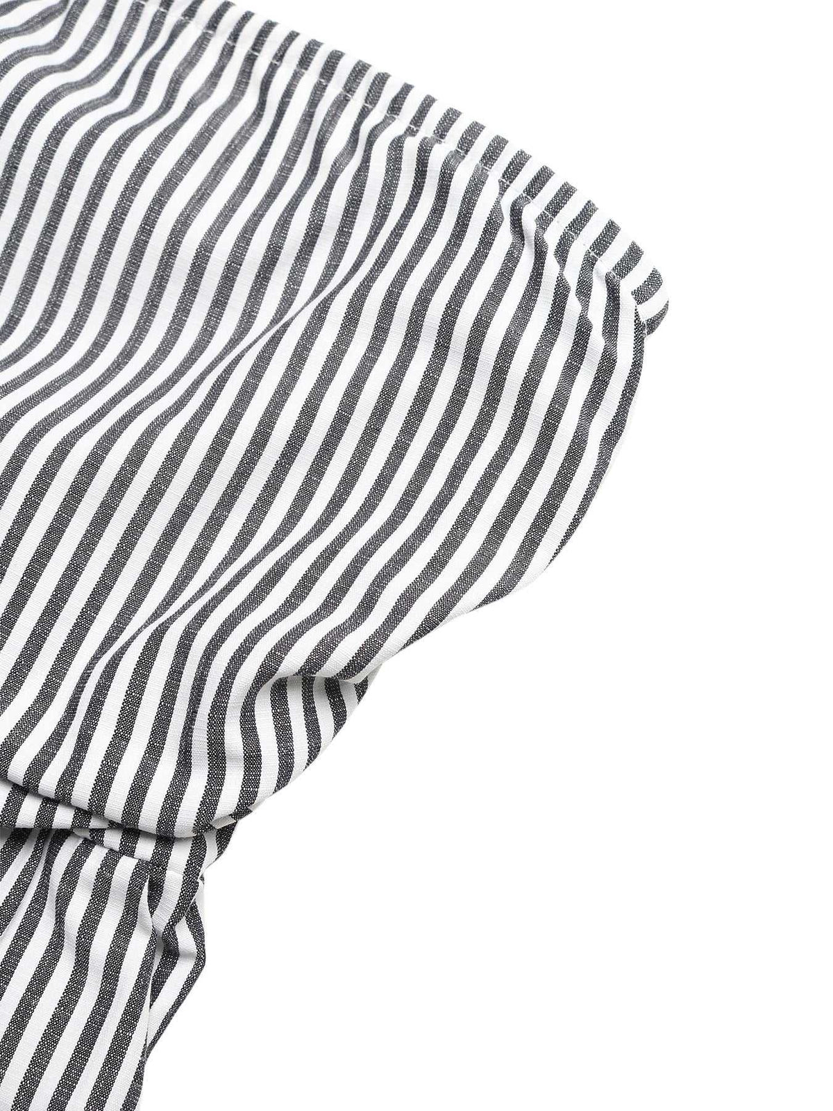 Striped Strapless Wide Leg Jumpsuit 100100424719142 40 Affordable Fashion Under $100 Jerry's Apparel 