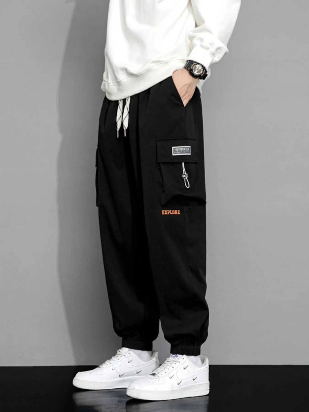 Men's Plus Size Loose Fit Joggers 100400263471266 43 Affordable Fashion Under $100 Jerry's Apparel 