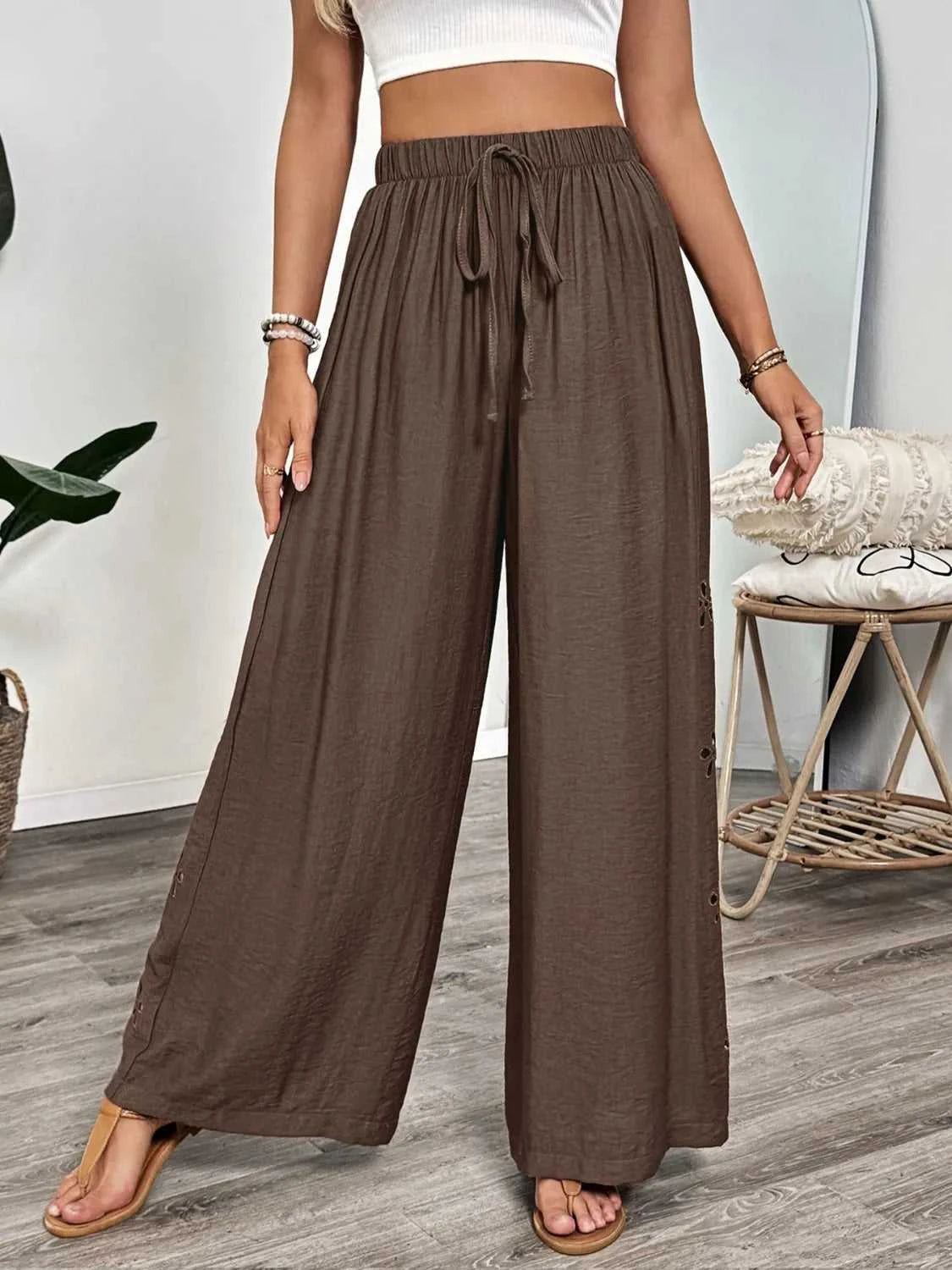 Casual Wide Leg Pants 100100404081735 36 Affordable Fashion Under $100 Jerry's Apparel 