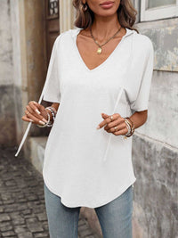 Casual Short Sleeve Hooded T-Shirt 100100788252140 27 Affordable Fashion Under $100 Jerry's Apparel 
