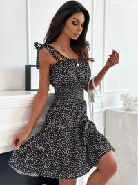 Polka Dot Square Neck Mini Cami Dress 100100988333377 31 Affordable Fashion Under $100 Jerry's Apparel 