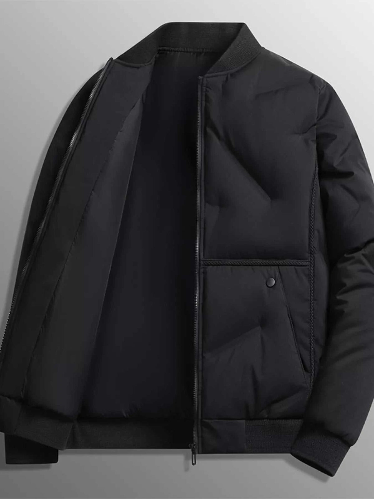 Men's Plus Size Lightweight Padded Bomber Jacket 100400993433280 96 Affordable Fashion Under $100 Jerry's Apparel 