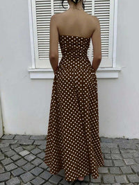 Polka Dot Strapless Maxi Dress 100100020937955 31 Gifts for Her Jerry's Apparel 