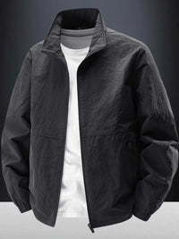 Men's Plus Size Zip Up Long Sleeve Jacket 100400232521161 77 Affordable Fashion Under $100 Jerry's Apparel 