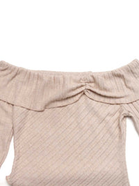 Asymmetrical Off-Shoulder Knit Top 100100853169847 26 Affordable Fashion Under $100 Jerry's Apparel 