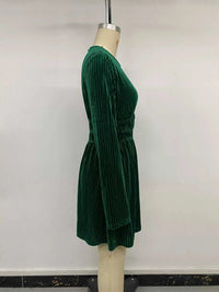 Ribbed Keyhole Long Sleeve Mini Dress 101001690888742 49 Affordable Fashion Under $100 Jerry's Apparel 