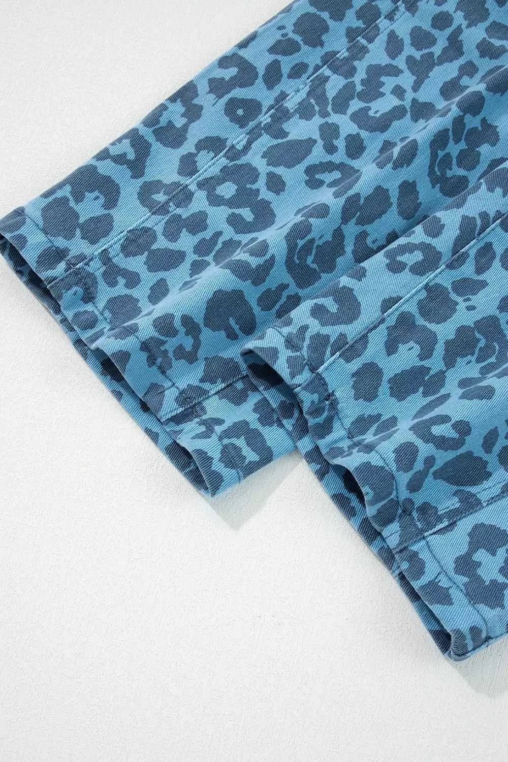 Leopard Print Barrel Leg Jeans 100100568374845 66 Affordable Fashion Under $100 Jerry's Apparel 