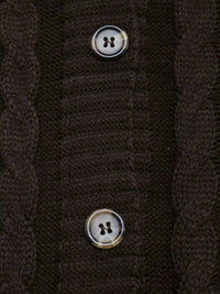 V-Neck Cable Knit Button-Down Cardigan 101002691109172 60 Women's Sweaters and Knitwear Jerry's Apparel 