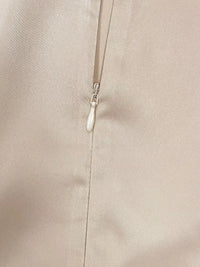 Long Sleeve Satin Ruched Midi Dress 101001413445997 63 Affordable Fashion Under $100 Jerry's Apparel 
