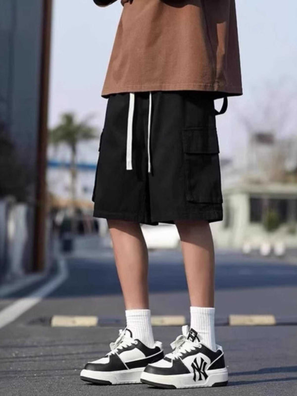 Men's Plus Size Casual Cargo Shorts with Drawstring 100400531563959 21 Affordable Fashion Under $100 Jerry's Apparel 