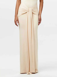 Sleeveless Mock Neck Knot Front Maxi Dress 100100133371526 32 Affordable Fashion Under $100 Jerry's Apparel 