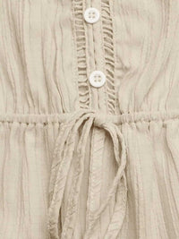 V-Neck Drawstring Waist Wide Leg Jumpsuit 100100848793749 42 Affordable Fashion Under $100 Jerry's Apparel 