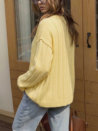 Button Up Dropped Shoulder Cardigan 100100931893614 47 Affordable Fashion Under $100 Jerry's Apparel 