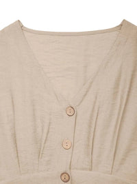 V-Neck Wide Leg Jumpsuit 100100018701016 32 Affordable Fashion Under $100 Jerry's Apparel 