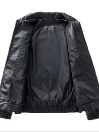 Men's Plus Size Zip Up Leather Jacket 100400288965643 77 Affordable Fashion Under $100 Jerry's Apparel 