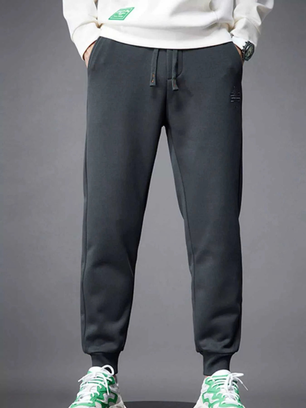 Men's Drawstring Joggers with Pockets 100400105051453 98 Affordable Fashion Under $100 Jerry's Apparel 
