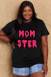 Full Size MOM STER Graphic Cotton T-Shirt