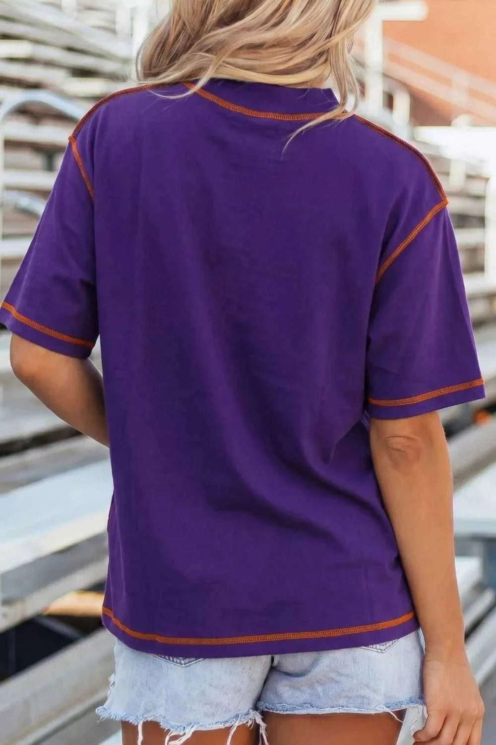 Reversible Contrast-Stitched T-Shirt 100100923735986 29 Affordable Fashion Under $100 Jerry's Apparel 