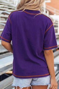 Reversible Contrast-Stitched T-Shirt 100100923735986 29 Affordable Fashion Under $100 Jerry's Apparel 