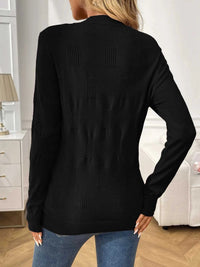 Round Neck Long Sleeve Knit Top 100100576062226 34 Affordable Fashion Under $100 Jerry's Apparel 