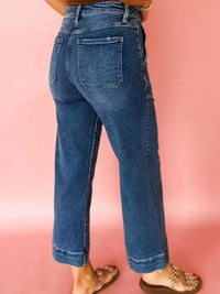 Cropped High Rise Wide Leg Jeans 100100466718541 64 Seasonal Fashion Collections Jerry's Apparel 