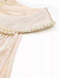 Pearl Halter Satin Midi Dress 100100775646094 37 Affordable Fashion Under $100 Jerry's Apparel 