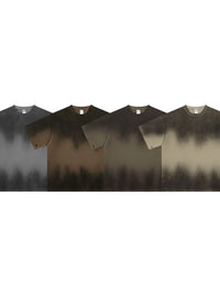 Men's Gradient Round Neck Half Sleeve T-Shirt