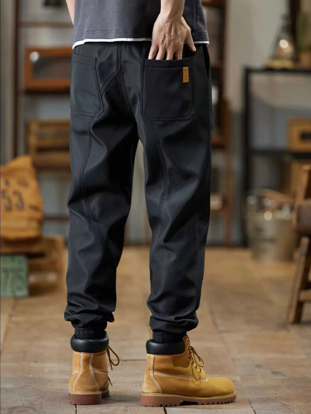 Men's Plus Size Casual Drawstring Joggers 100400170716804 77 Affordable Fashion Under $100 Jerry's Apparel 