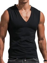 Men's Plus Size V-Neck Tank
