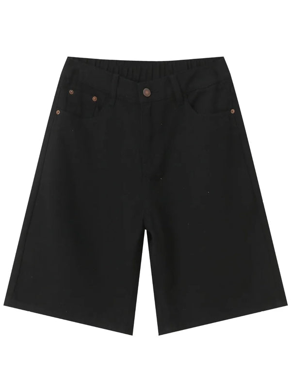 Men's Mid Rise Denim Shorts