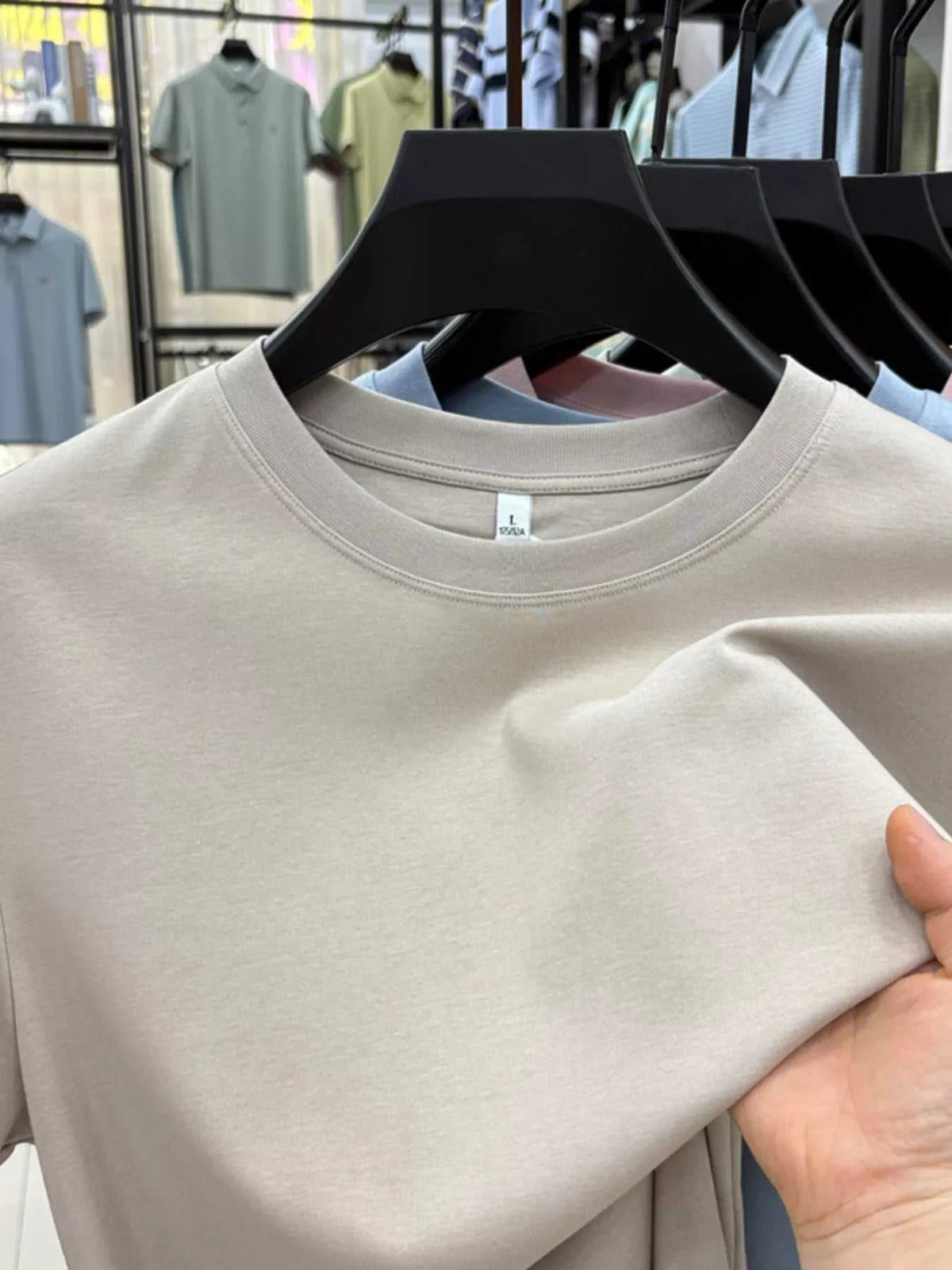 Men's Plus Size Short Sleeve Crew Neck T-Shirt 100400190324529 52 Affordable Fashion Under $100 Jerry's Apparel 
