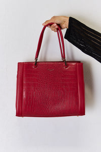 Texture PU Leather Handbag