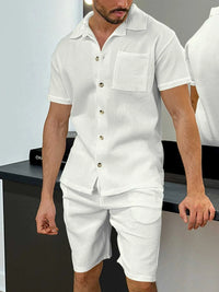 Men's Full Size Button Up Top and Shorts Set Plus Size 100400621550202 46 Affordable Fashion Under $100 Jerry's Apparel 