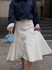 High-Waisted Mermaid Midi Skirt 100100952703759 71 Affordable Fashion Under $100 Jerry's Apparel 