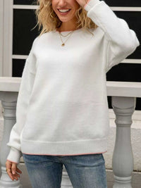 Bow-Back Round Neck Sweater 100100213486101 49 Affordable Fashion Under $100 Jerry's Apparel 