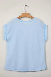 Waffle Knit Pocket T-Shirt 100100553561589 26 Affordable Fashion Under $100 Jerry's Apparel 