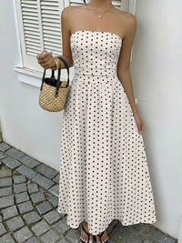 Polka Dot Tube A-Line Dress 100100003378935 36 Gifts for Her Jerry's Apparel 