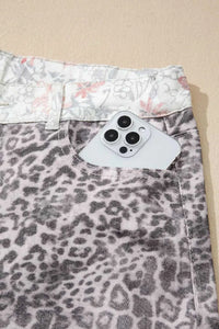 Floral and Leopard Print Wide-Leg Jeans 100100407191762 62 Affordable Fashion Under $100 Jerry's Apparel 