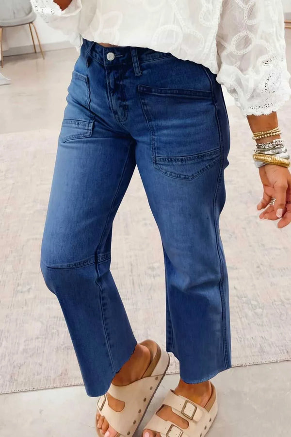 High Waist Straight Leg Jeans 100100890791050 64 Affordable Fashion Under $100 Jerry's Apparel 