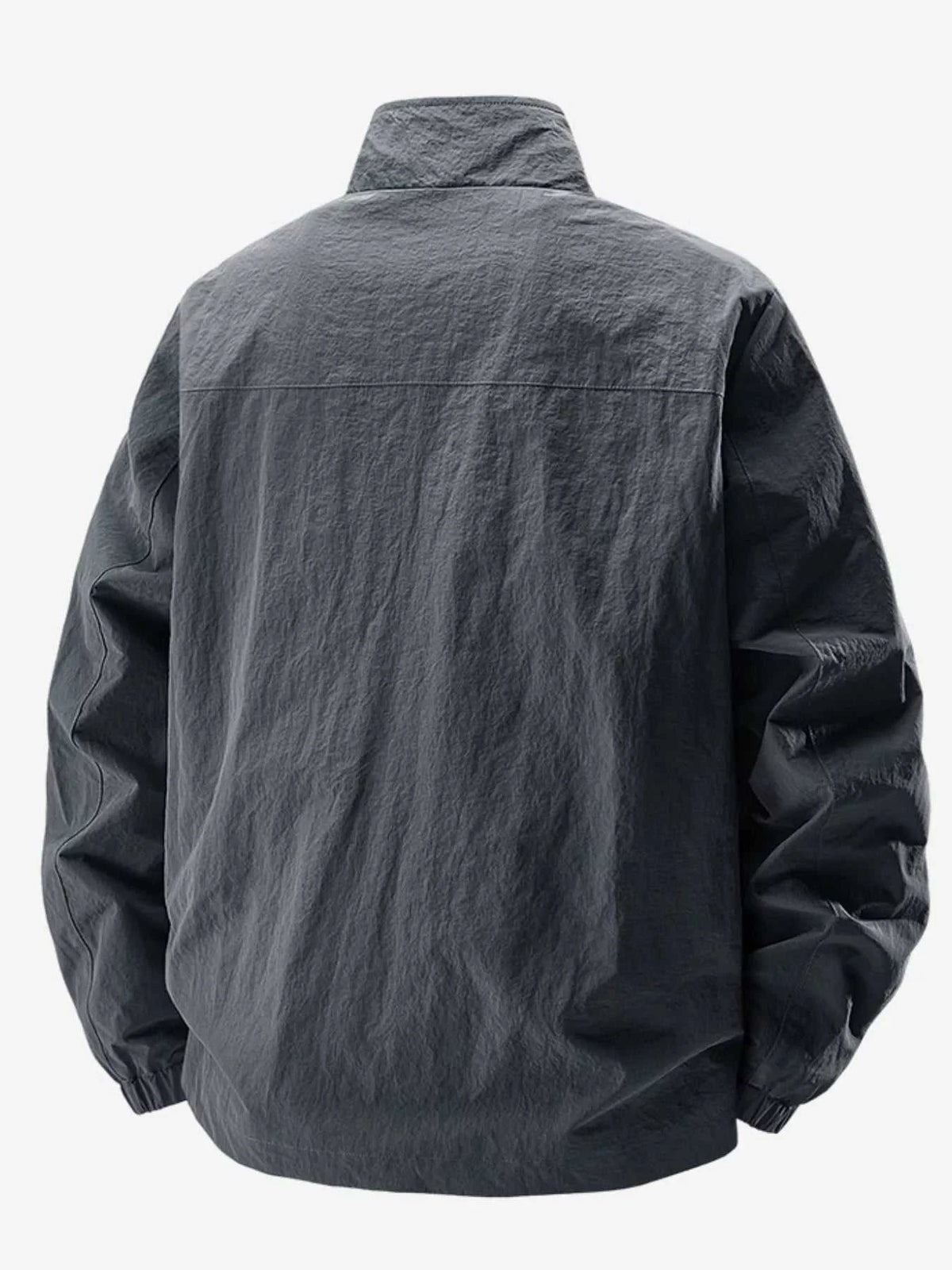 Men's Plus Size Zip Up Long Sleeve Jacket 100400232521161 77 Affordable Fashion Under $100 Jerry's Apparel 