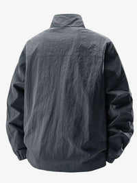 Men's Plus Size Zip Up Long Sleeve Jacket 100400232521161 77 Affordable Fashion Under $100 Jerry's Apparel 