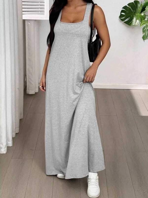 Scoop Neck Cami and Maxi Dress Set 100100537904163 34 Affordable Fashion Under $100 Jerry's Apparel 
