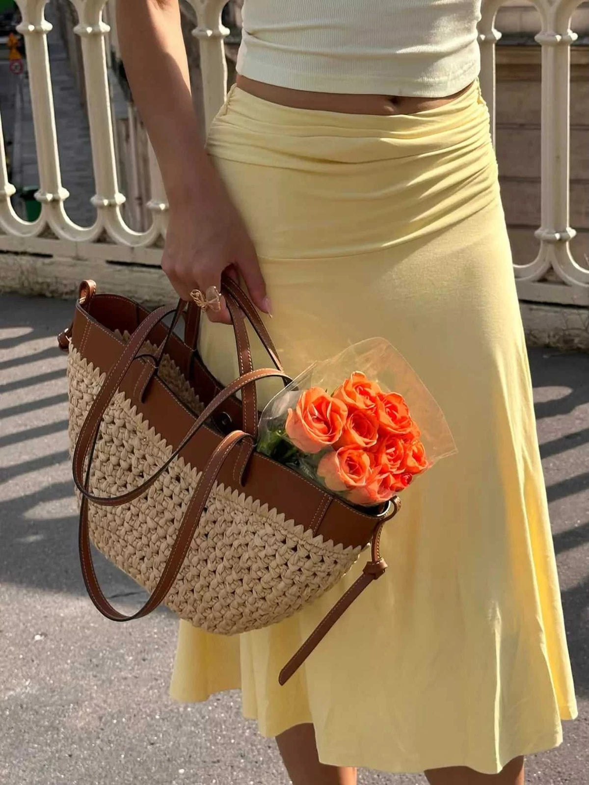 Flowy Ruched Waist Skirt 100100339808881 26 Affordable Fashion Under $100 Jerry's Apparel 