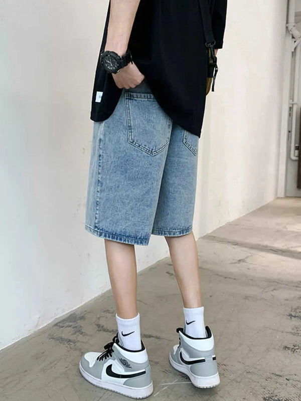Men's Acid Wash Denim Shorts 100400546950087 58 Affordable Fashion Under $100 Jerry's Apparel 