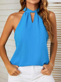 Mandy Cutout Grecian Neck Tank 100100532181219 21 Affordable Fashion Under $100 Jerry's Apparel 