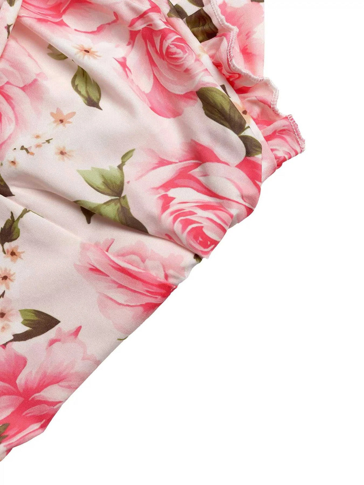 Floral Print Halter Neck Midi Dress 100100495671560 42 Women's Midi Dress Affordable Fashion Under $100 Jerry's Apparel 